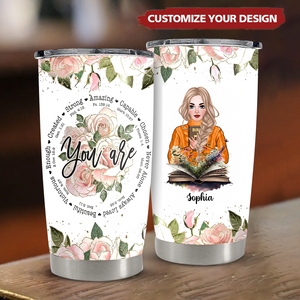 Lady Christian Gift - Birthday gift  Inspirational Religion Jesus tumbler