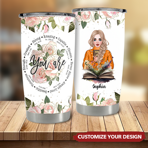 Lady Christian Gift - Birthday gift  Inspirational Religion Jesus tumbler