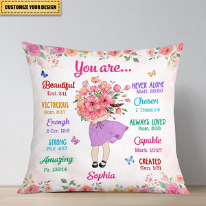 Gift For Granddaughter God Says You Are Pillowcase