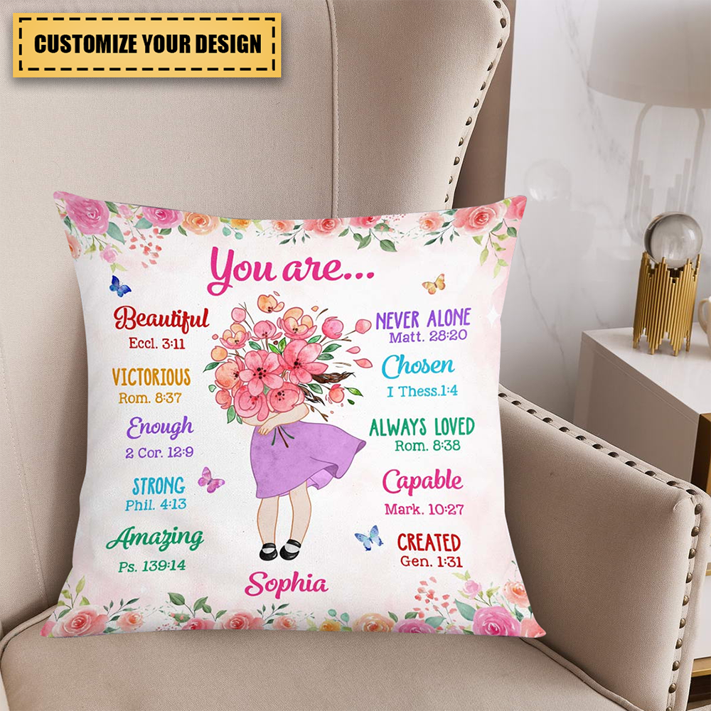 Gift For Granddaughter God Says You Are Pillowcase