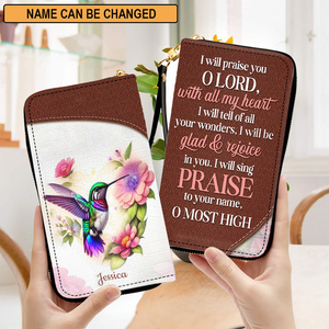 I Will Praise You O Lord - Personalized Personalized Purse