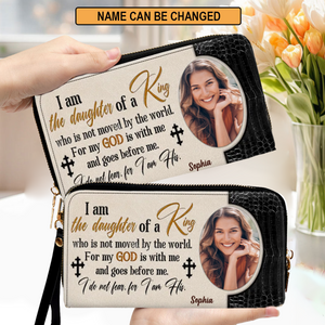 For My God Is With Me And Goes Before Me - Unique Personalized Purse