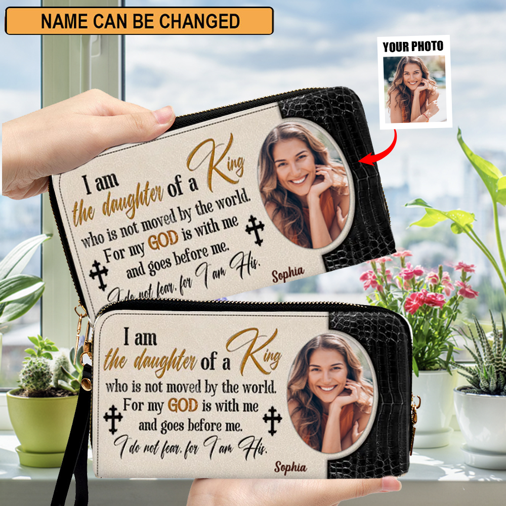 For My God Is With Me And Goes Before Me - Unique Personalized Purse