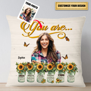 Bibble Verses God Says You Are Personalized Pillowcase