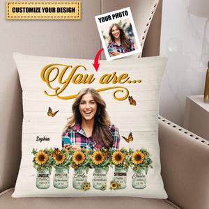 Bibble Verses God Says You Are Personalized Pillowcase