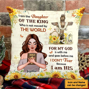 Gift For Daughter The Daughter Of The King Pillowcase