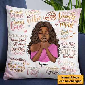 Affirmation Christian Gifts For Granddaughter Pillowcase