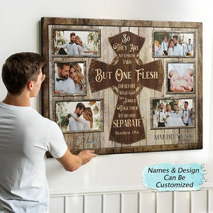 Personalized Bible Custom Photo Canvas - Gifts For Couple