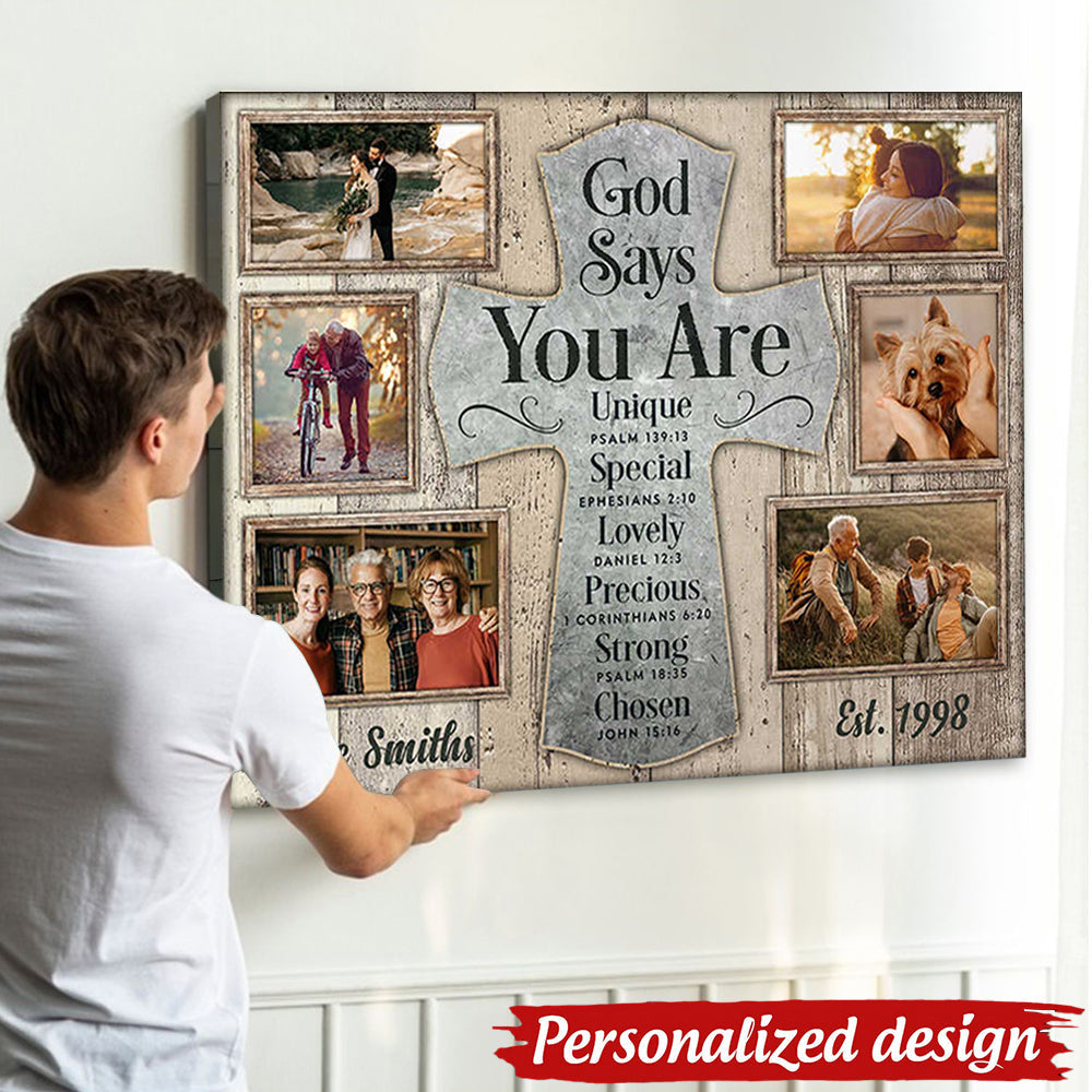 Personalized Family Christian Wall Art Poster