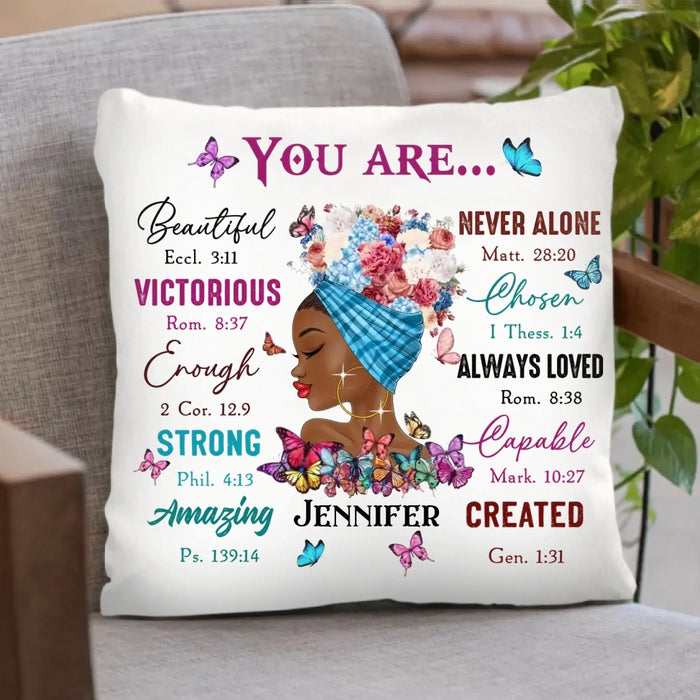 Custom Personalized Pillowcase- You Are Beautiful, Victorious