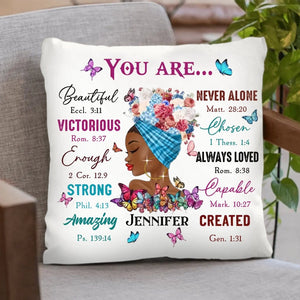 Custom Personalized Pillowcase- You Are Beautiful, Victorious
