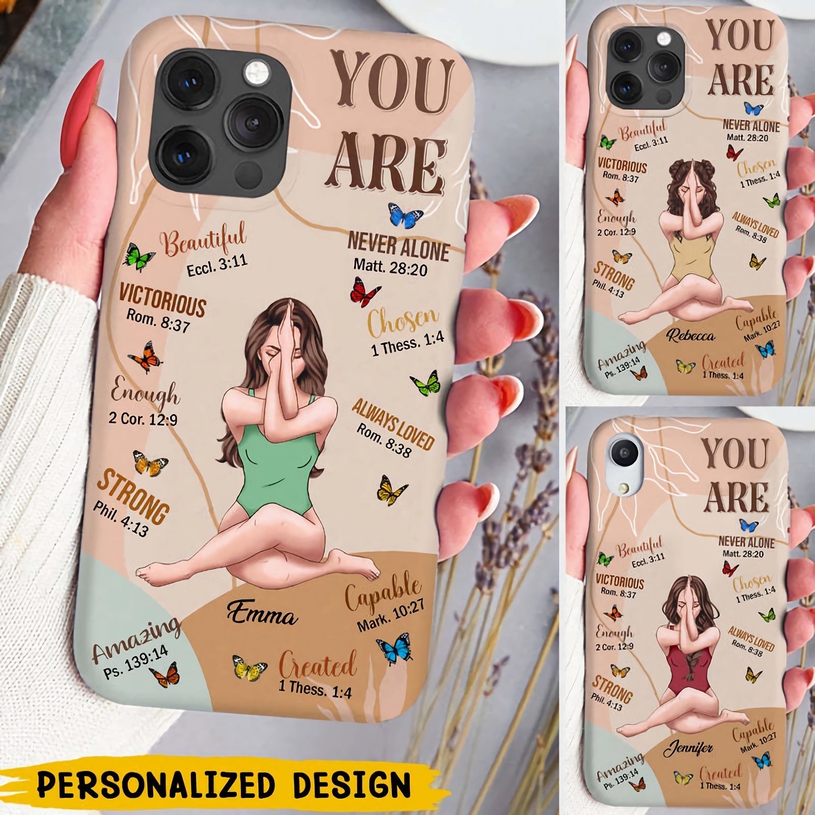 You Are Beautiful Personalized Phone Case